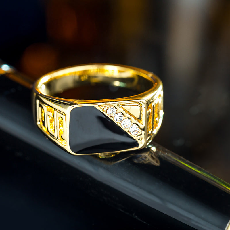 Dashing Gold Plated Ring