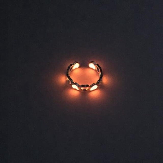 Unisex Fluorescent Luminous Ring
